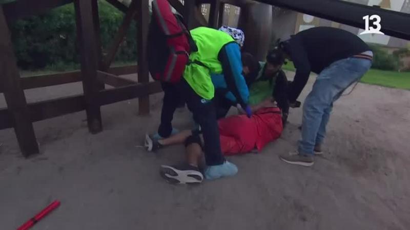 Arturo Longton sufrió severa caída en Tierra Brava