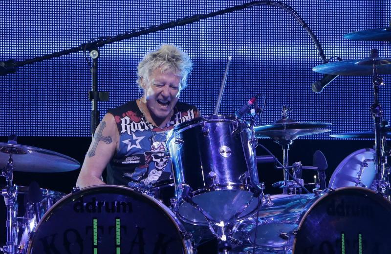 James Kottak en Scorpions - AFP