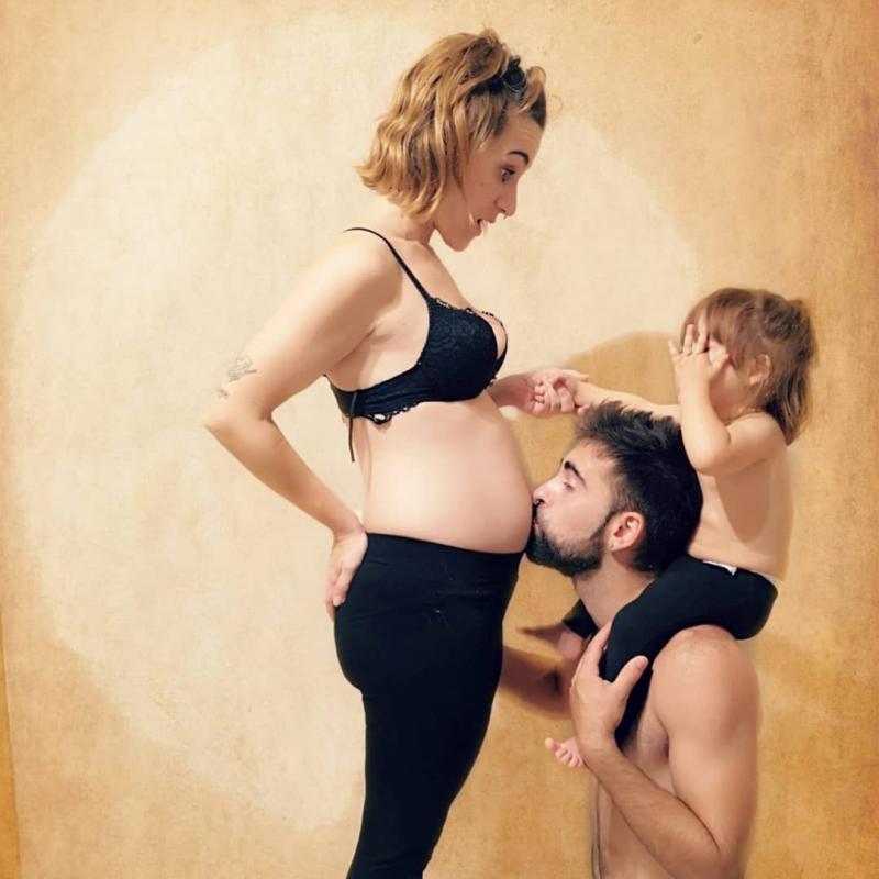 Instagram - Ana y Daniel Parra con su hija