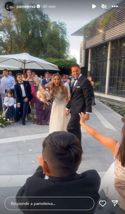 Instagram - Las primeras imágenes del matrimonio de Marité Matus y Camilo Huerta