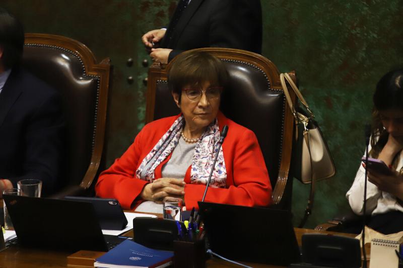 Agencia Uno - Diputada del PC Carmen Hertz