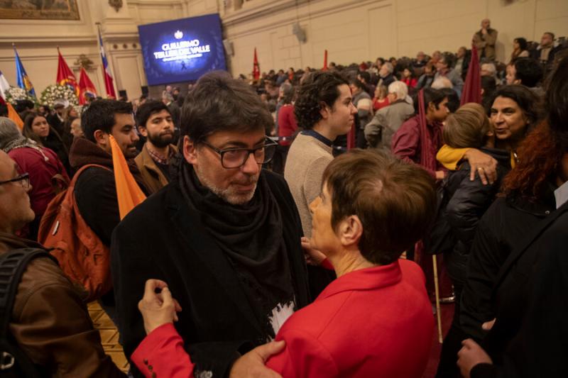 Agencia Uno - Daniel Jadue y Carmen Hertz