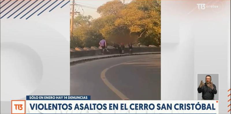 T13 - Asaltos en Cerro San Cristóbal