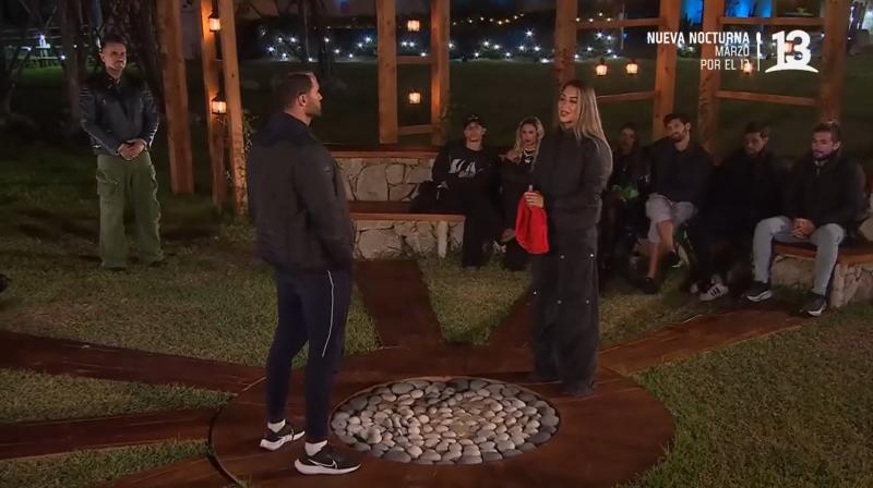 Canal 13 - Chama y Fabio Agostini en el Cara a Cara