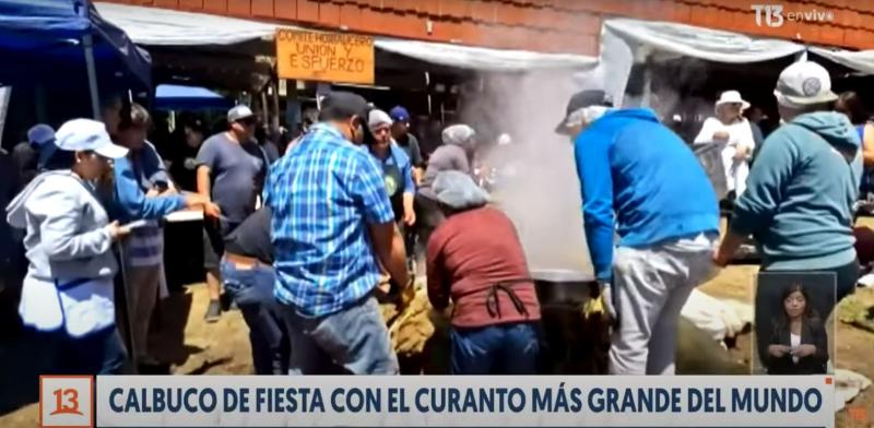 T13 - Curanto más grande del mundo