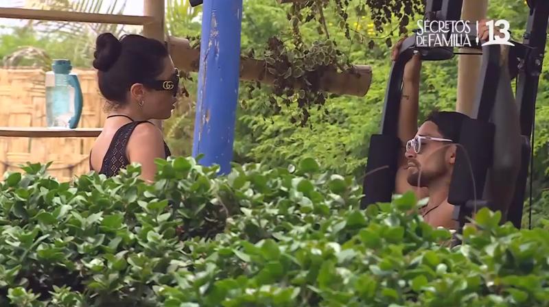 Canal 13 - Dany Aránguiz peleando con Luis Mateucci