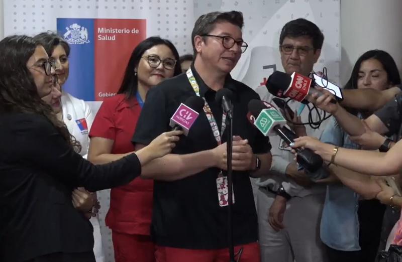 Matrón que recibió a la primera guagua de 2024