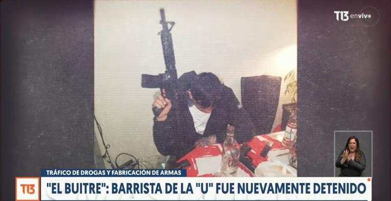 T13 - "El Buitre": barrista de la U