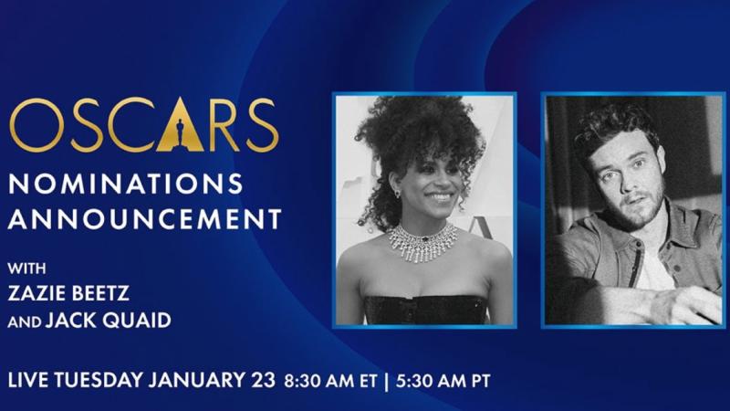 Captura - Zazie Beetz y Jack Quaid darán a conocer los nominados en los Oscar 2024.