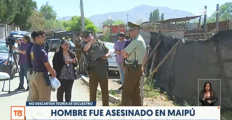 T13 - Homicidio en Maipú