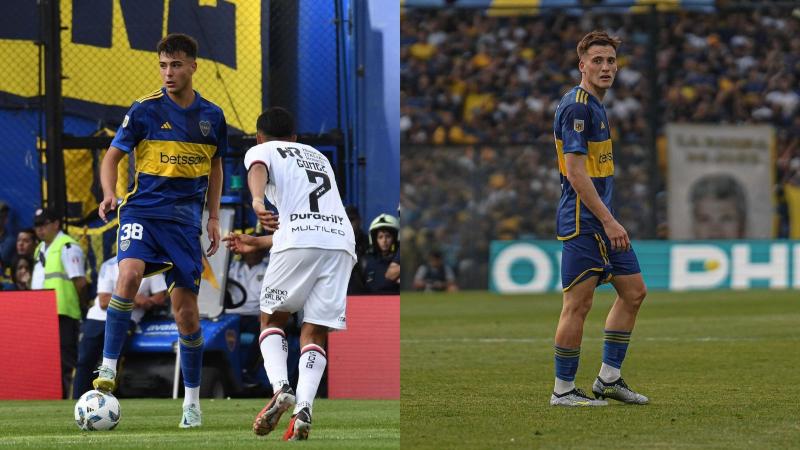 Aaron Anselmino y Jabes Saralegui son los juveniles que Almirón quiere traer a Colo Colo - Créditos: Instagram