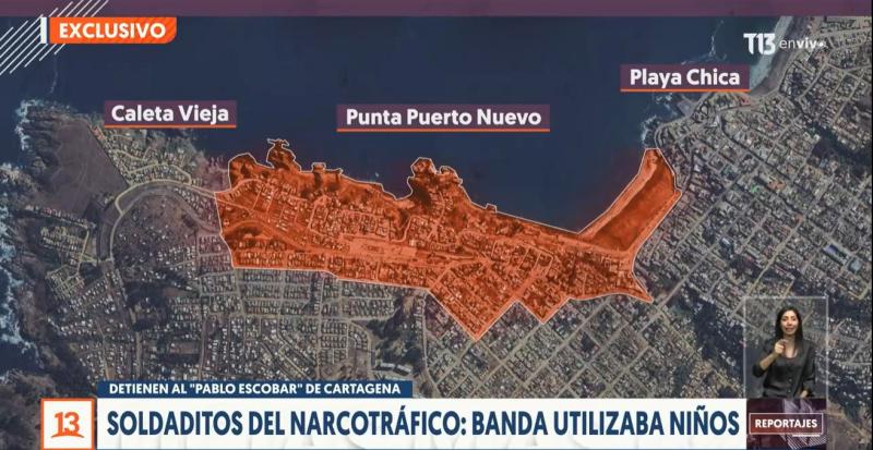 T13 - Banda de narcotraficantes de Cartagena utilizaba niños