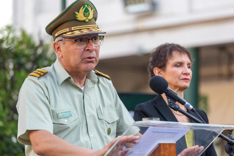 Agencia Uno - General director de Carabineros, Ricardo Yáñez