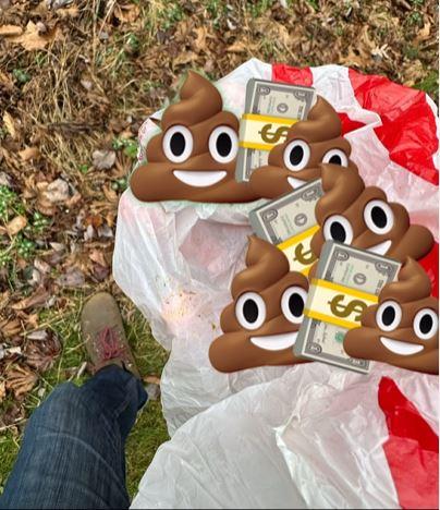 Instagram @ooolalaw - Perro se come 4 mil dólares en efectivo