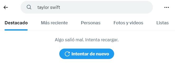 X bloquea las búsquedas de Taylor Swift