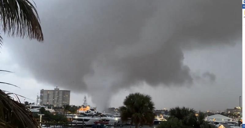 Registran tornado en Florida