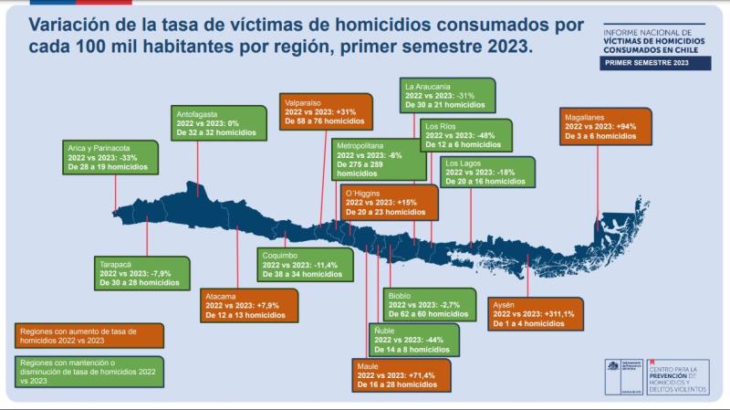 Informe Nacional de Víctimas de Homicidios Consumados en Chile