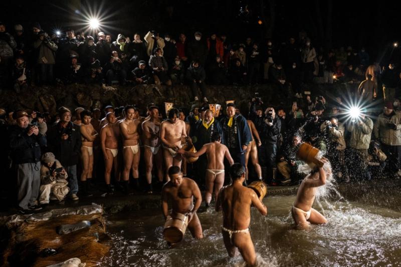 afp - Japón: festival de los "hombres desnudos" sucumbe al envejecimiento de la población