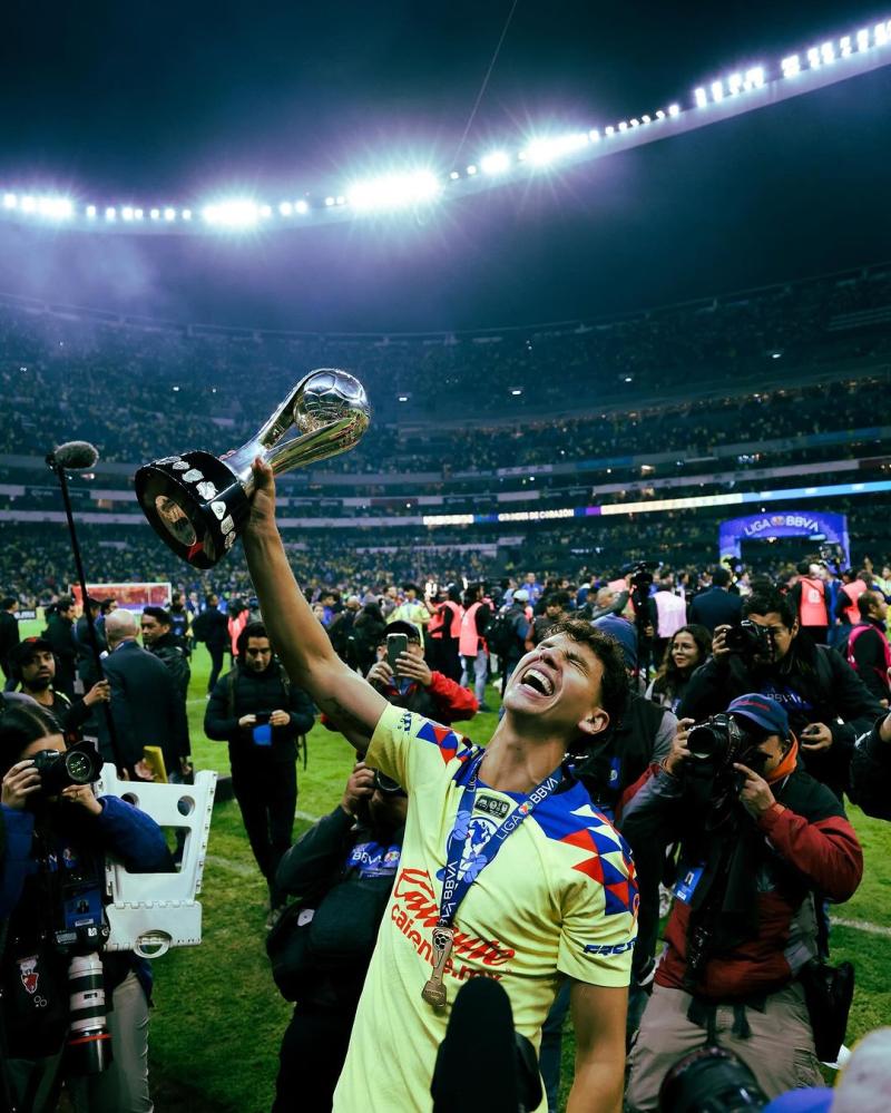 Igor Lichnovsky ganó el título con América de México - Créditos: Instagram
