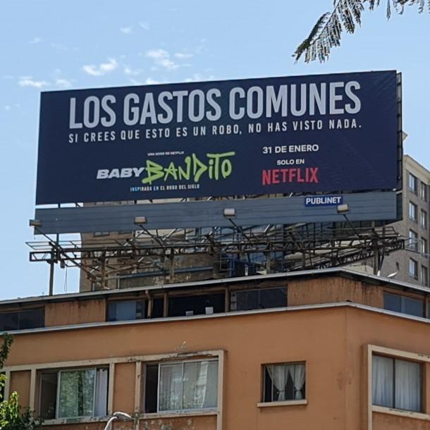 Publicidad de Netflix de "Baby Bandito"