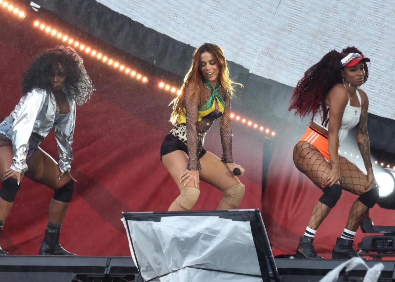 Anitta se llama así por una serie de TV - AFP