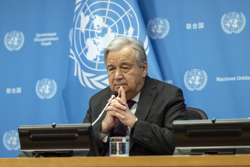 Antonio Guterres - AFP
