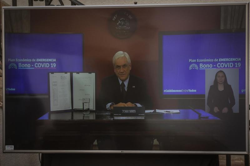 Agencia Uno - Sebastián Piñera durante la pandemia del coronavirus