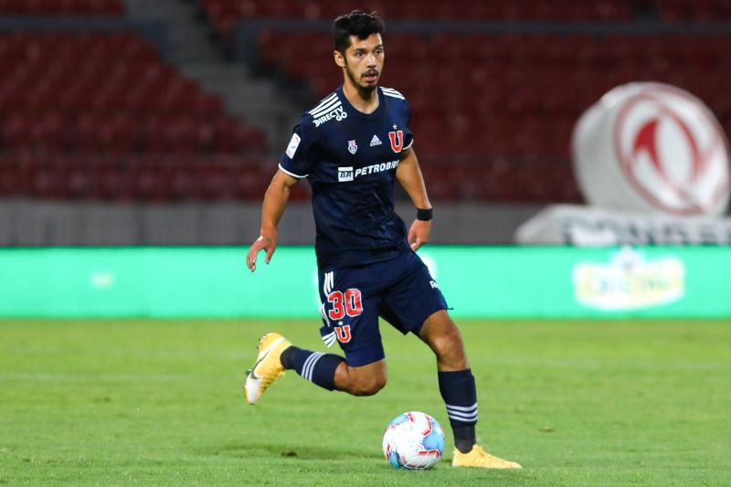 Jimmy Martínez durante su paso por Universidad de Chile / Créditos: Agencia UNO