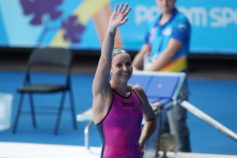 Kristel Köbrich es finalista en el Mundial de Natación de Doha - Crédito: Agencia Uno.
