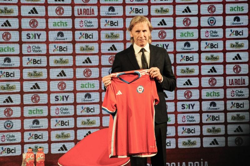 Agencia Uno - Ricardo Gareca presentado en La Roja