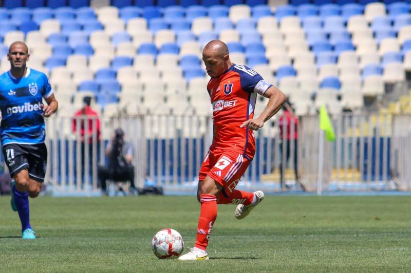 Marcelo Díaz lamentó el empate entre Huachipato y U de Chile - Crédito: Agencia Uno.