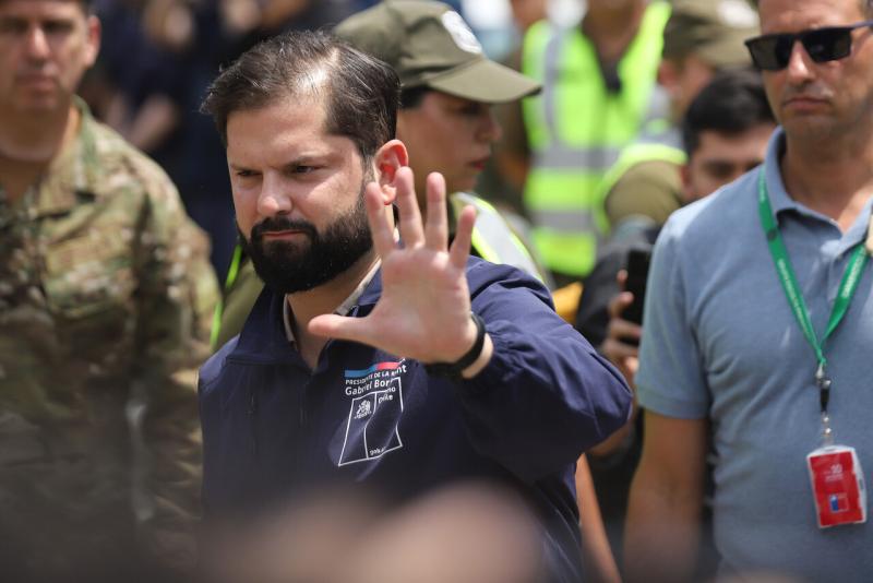 Presidente Boric decretó duelo nacional por dos días - Agencia Uno