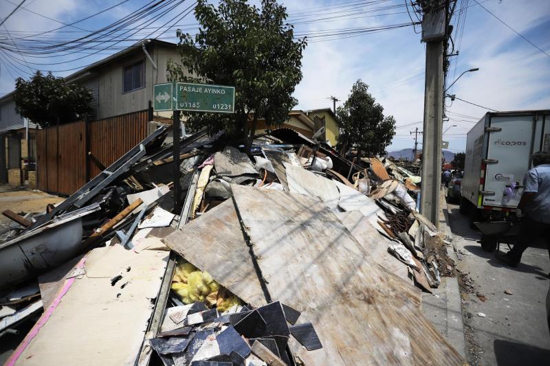 Daños en Pompeya por incendios forestales - Agencia Uno