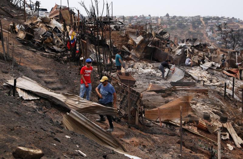 Agencia Uno - Incendios Forestales en la región de Valparaíso