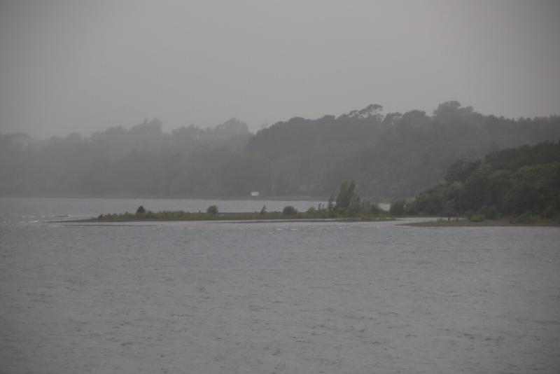 Sector de Lago Ranco donde se produjo accidente de ex Presidente Piñera - Agencia Uno