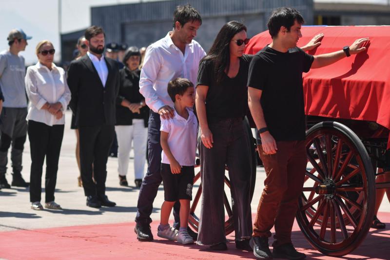 Agencia Uno - El cuerpo del expresidente Sebastián Piñera llegó este miércoles a Santiago