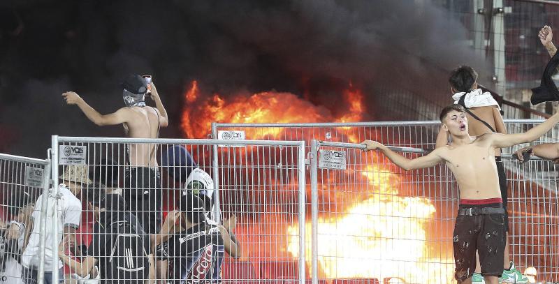 El Estadio Nacional sufrió serios daños en la Supercopa 2024 - Crédito: Agencia UNO