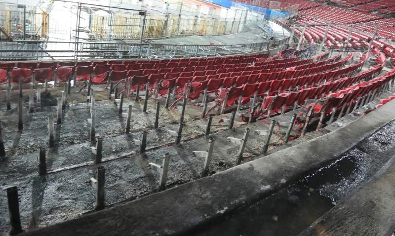 Incidentes durante partido entre Colo Colo y Huachipato - Agencia Uno