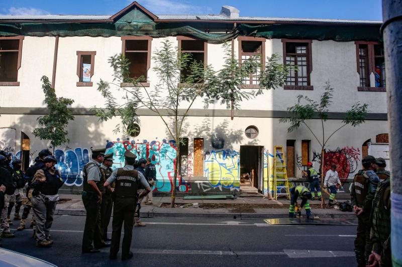 Agencia Uno - Desalojo en Santiago (referencial)