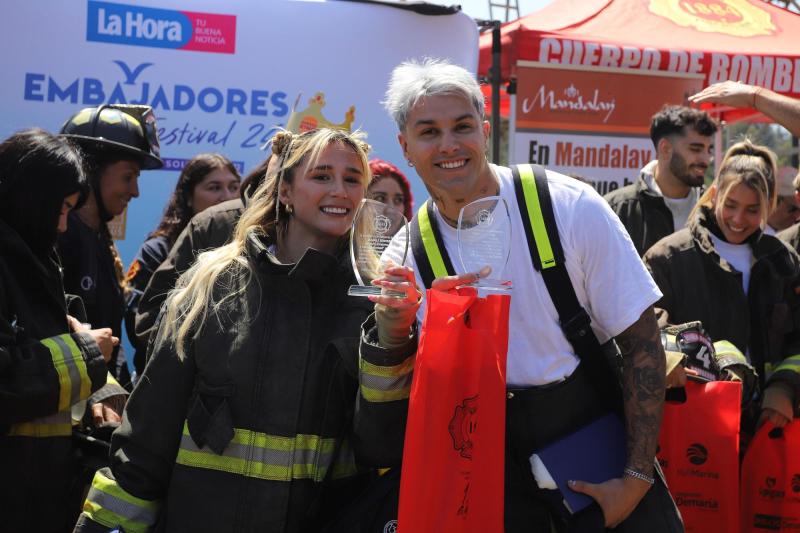 Valentina Torres y Nicolás Solabarrieta - Agencia Uno