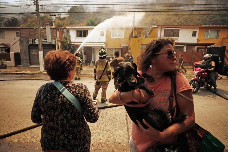 Incendio en Viña del Mar - Aton