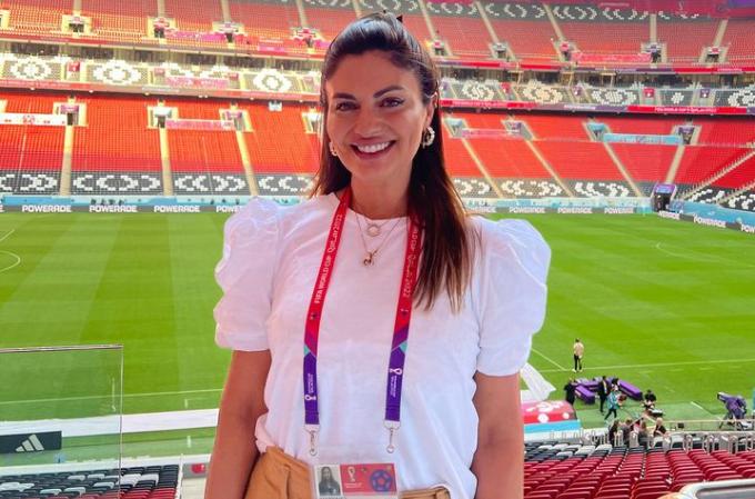 La periodista deportiva Ana Inés Martínez realizó grave denuncia de acoso. / Foto: @inesmartinezok