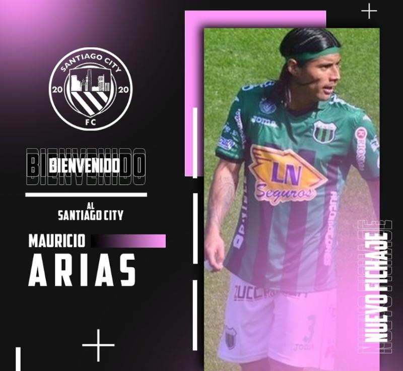 Santiago City anunció el fichaje de ex campeón con U de Chile y Everton. / Foto: Instagram