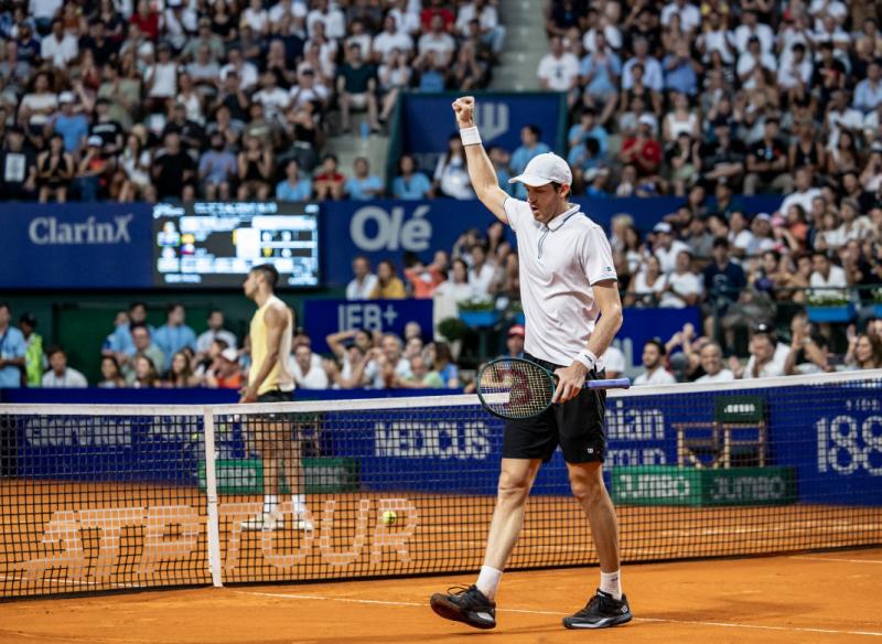 Nicolás Jarry venció a Carlos Alcaraz en el Argentina Open - Crédito: Argentina Open.
