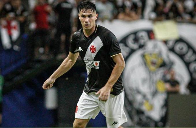 Pablo Galdames anotó su primer gol en Vasco da Gama - Crédito: @pablitogaldames