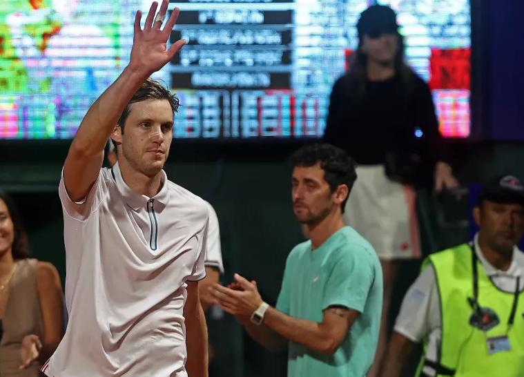 Nicolás Jarry no pudo gritar campeón en el Argentina Open 2024 - Crédito: AFP