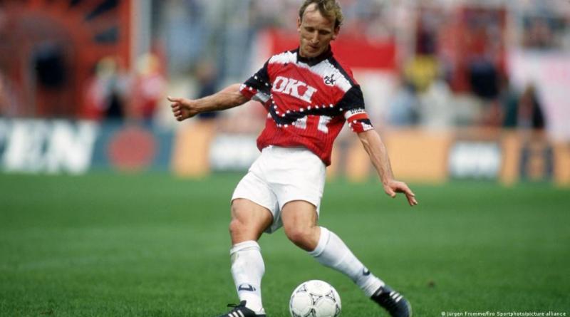 Andreas Brehme en el FC Kaiserslautern, en la temporada 1993/1994 de la Bundesliga.