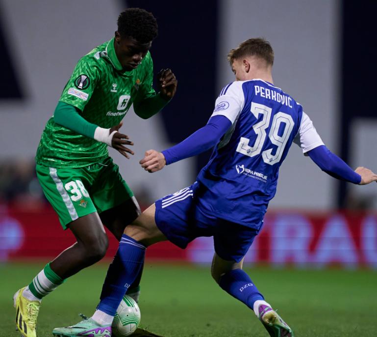 Real Betis fue eliminado de la Conference League - Crédito: @RealBetis