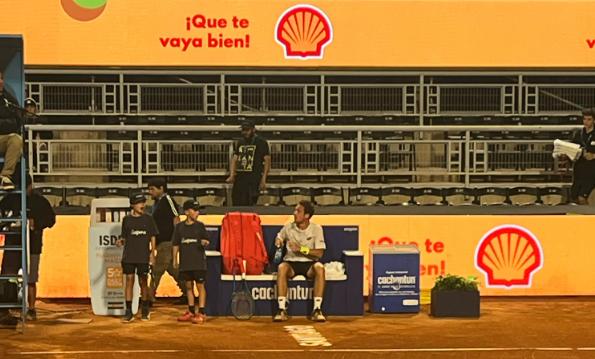 Roberto Carballés Baena cuestionó al Chile Open 2024 - Crédito: @chile_open