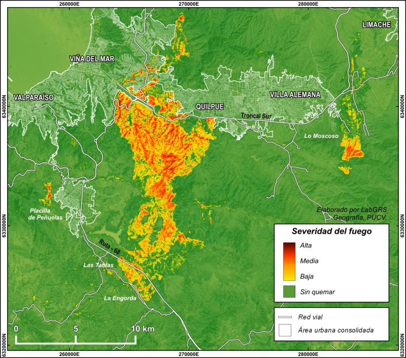 Imágenes satelitales - PUCV